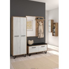 Mēbeļu komplekts BOSS 6, Craft zelts/Craft balts